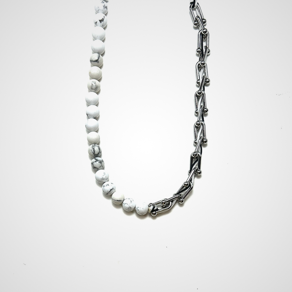 Link Chain x Howlith Perlen
