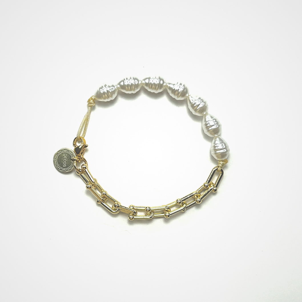 Link Chain x Sweet Pearl Armband