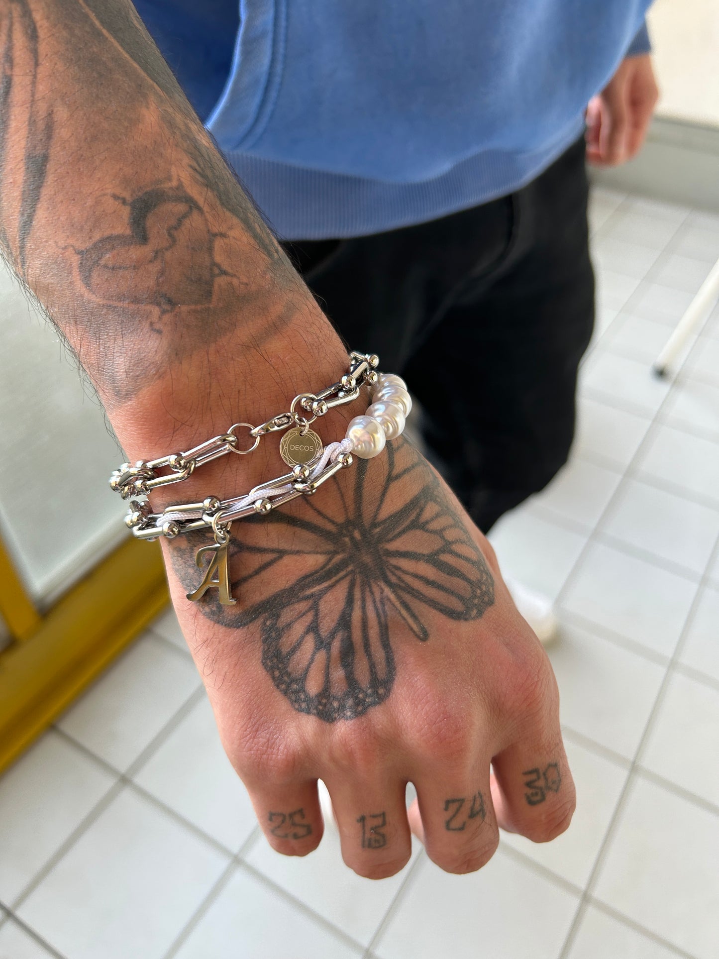 Link Chain x Fresh Pearl Armband